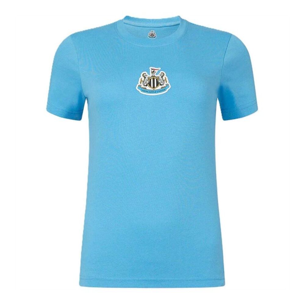 Castore Womens/Ladies Newcastle United FC Back Print T-Shirt / Azure Blue